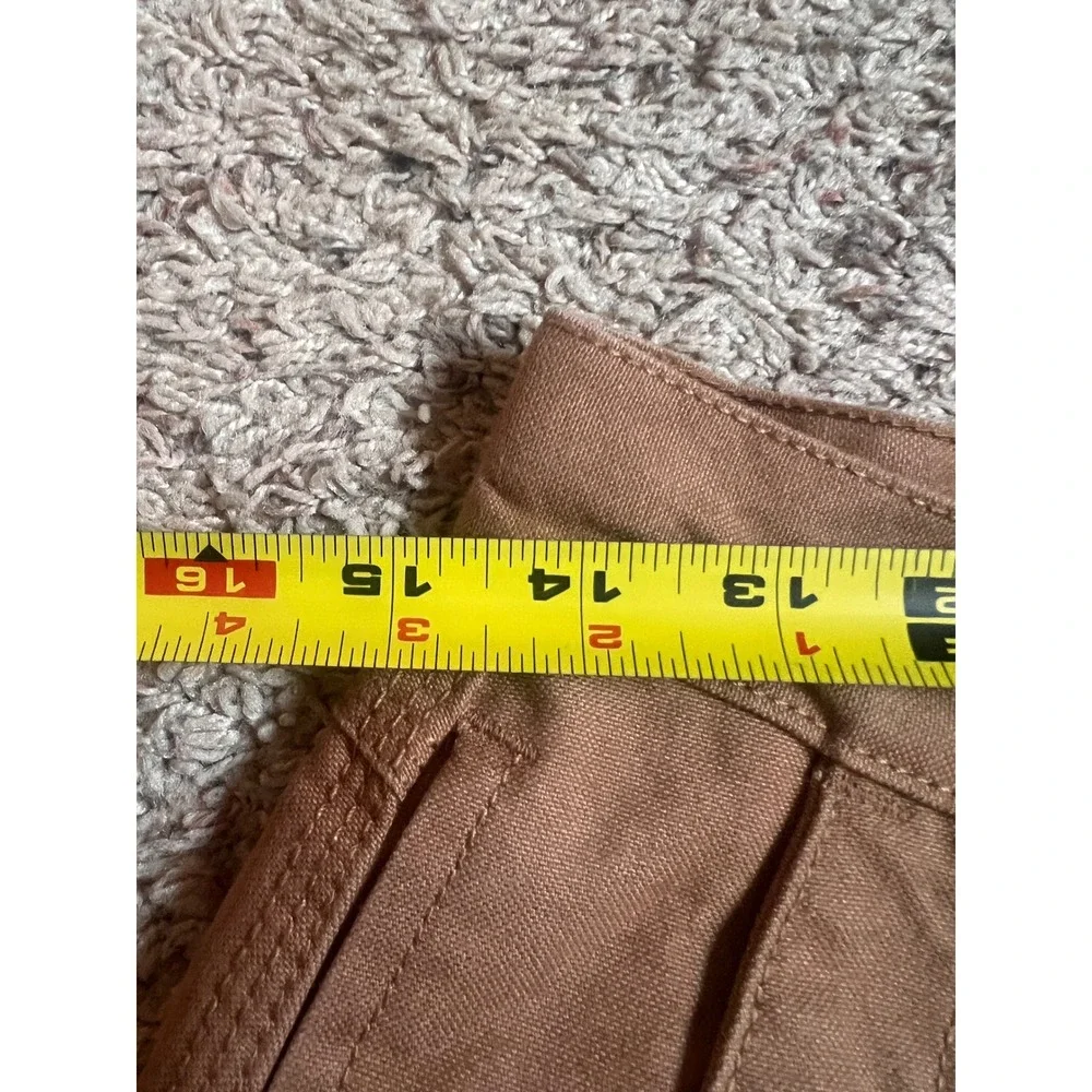Mountain Khakis Relaxed Fit Organic Cotton Canvas Utility Shorts Brown Mens 31